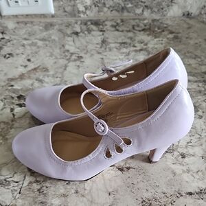 Chase + Chloe Light Purple Heels Size 8.5